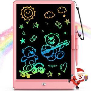 10Inch LCD Writing Tablet for 3-8Year Olds-Electronic Drawing Pad & Doodle Board